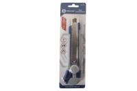 Нож технический 242-168 25мм КОБАЛЬТ